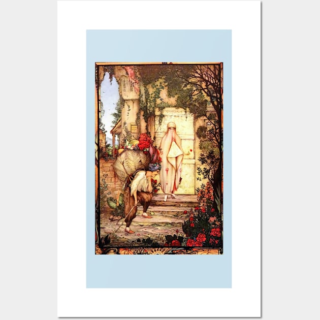 The Arabian Nights - Edward Detmold Wall Art by forgottenbeauty